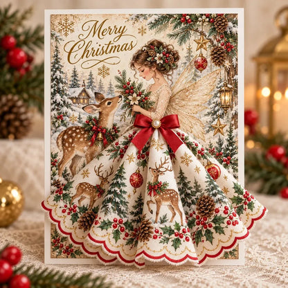 ⏳ Last Day 49% OFF – 👼🎄Christmas Angel Blessing Card – A Beautiful 3D Keepsake for Heartfelt Holiday Wishes