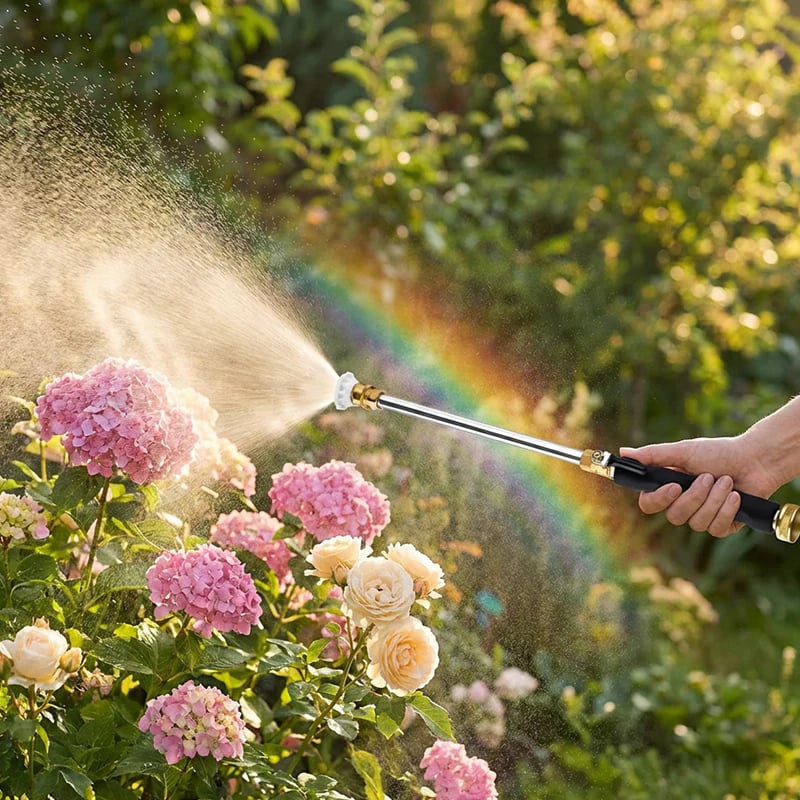💦🚿 High-pressure water gun – 3 interchangeable nozzles, durable aluminium alloy & powerful ✨