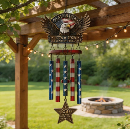 💥Flash Sale - Up To 49% Off ⏰ - 250 Years of FreedomTM Commemorate Wind Chime