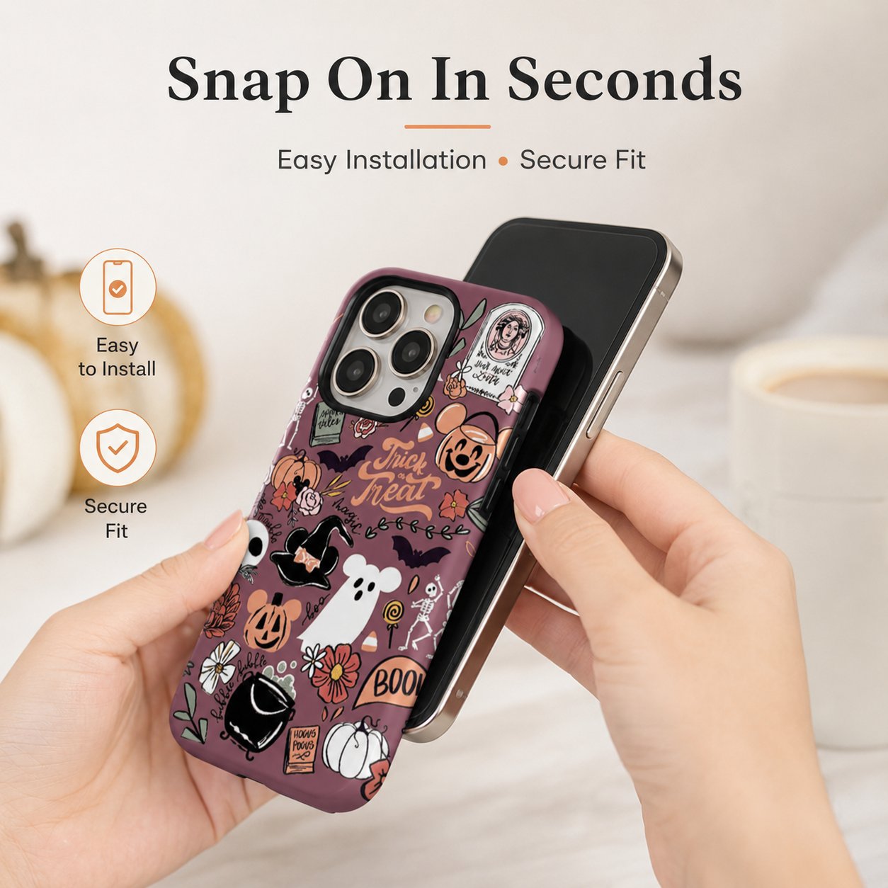 🎃📱 A Spooky-Cute Makeover for Your Phone