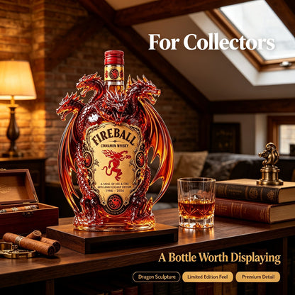 🐉 Legendary Dragon Bar Decanter – Sculpted Collector Bottle for Home Bar & Gifting🔥