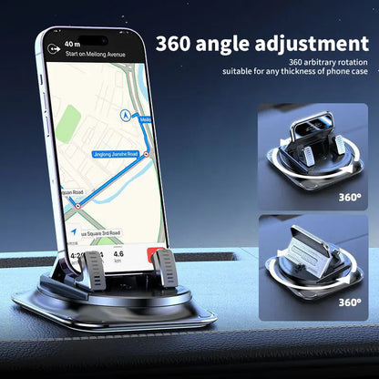 🚗📱Car phone holder 360 degree rotation, suitablefor car navigation in-car dashboard
