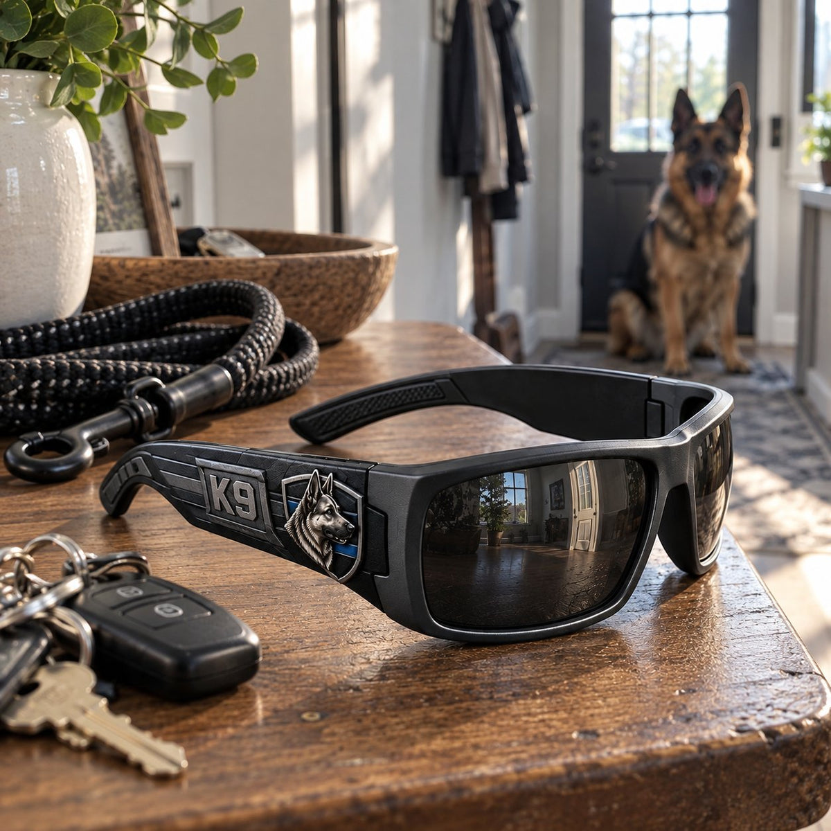 🐕‍🦺 K9 Guardian Sunglasses | Rugged K9-Inspired Design with Working-Dog Details & Bold Everyday Style