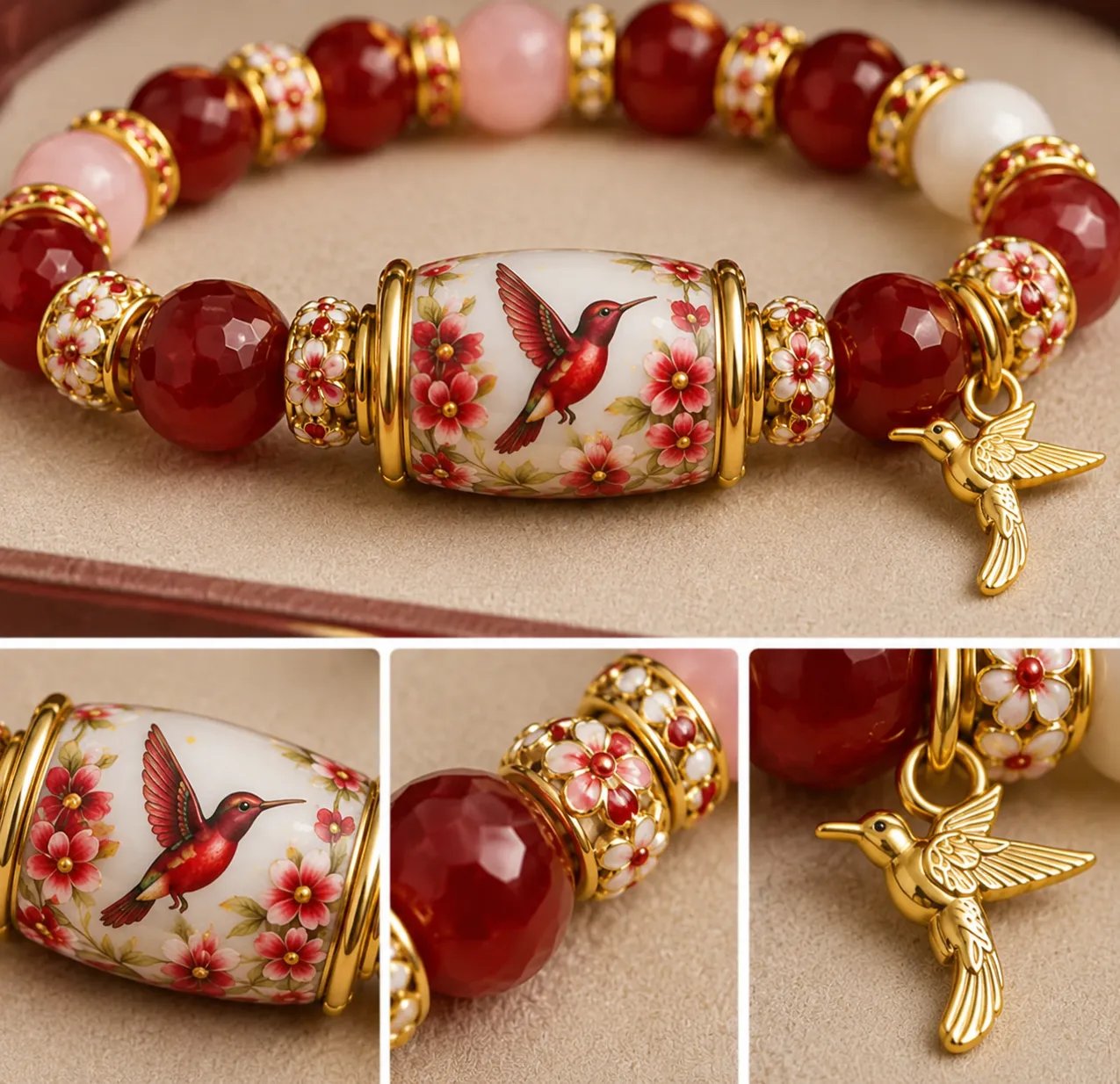 🌿 Love, Peace & Spring Blessings 💖 | 2026 Limited Edition Bracelet - Limited stock
