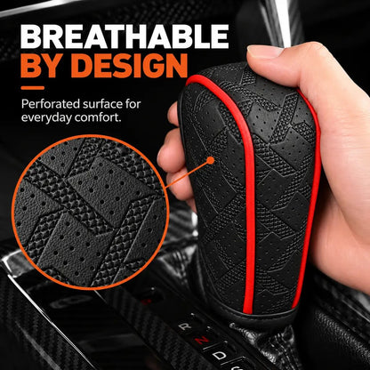 🚗 Sport Grip Leather Gear Shift Knob Cover