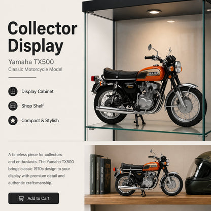 Yamaha TX500 Classic Motorcycle Model