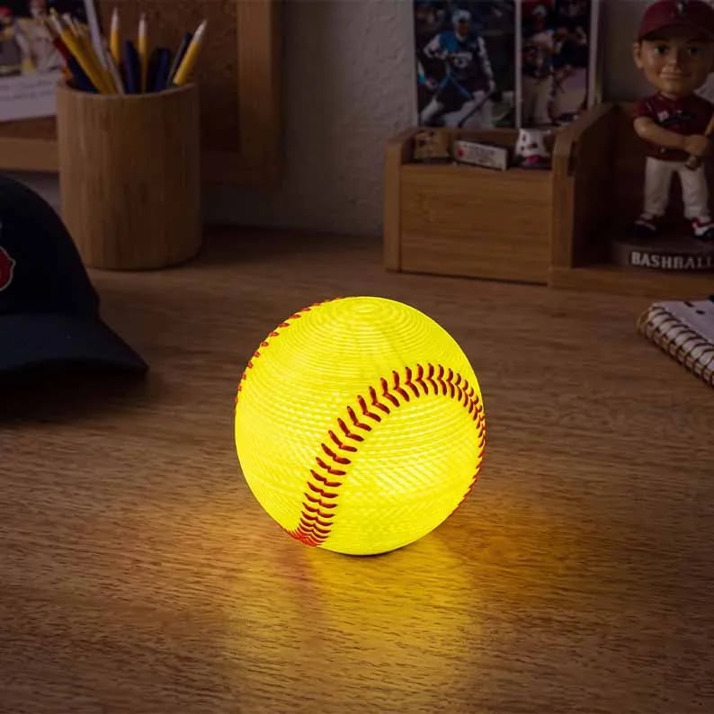 🥎Last Day 60% OFF - 🌙 Personalized Softball Night Light