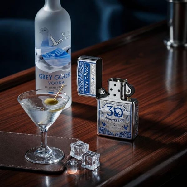 🔥Grey Goose Vodka 30th Anniversary Lighter
