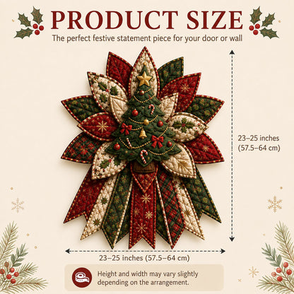 🎄Beginner-Friendly Oversized Christmas Character Quilted Door Hanger Sewing Kit | Complete Kit with All Tools & Step-by-Step Guide Included 💕