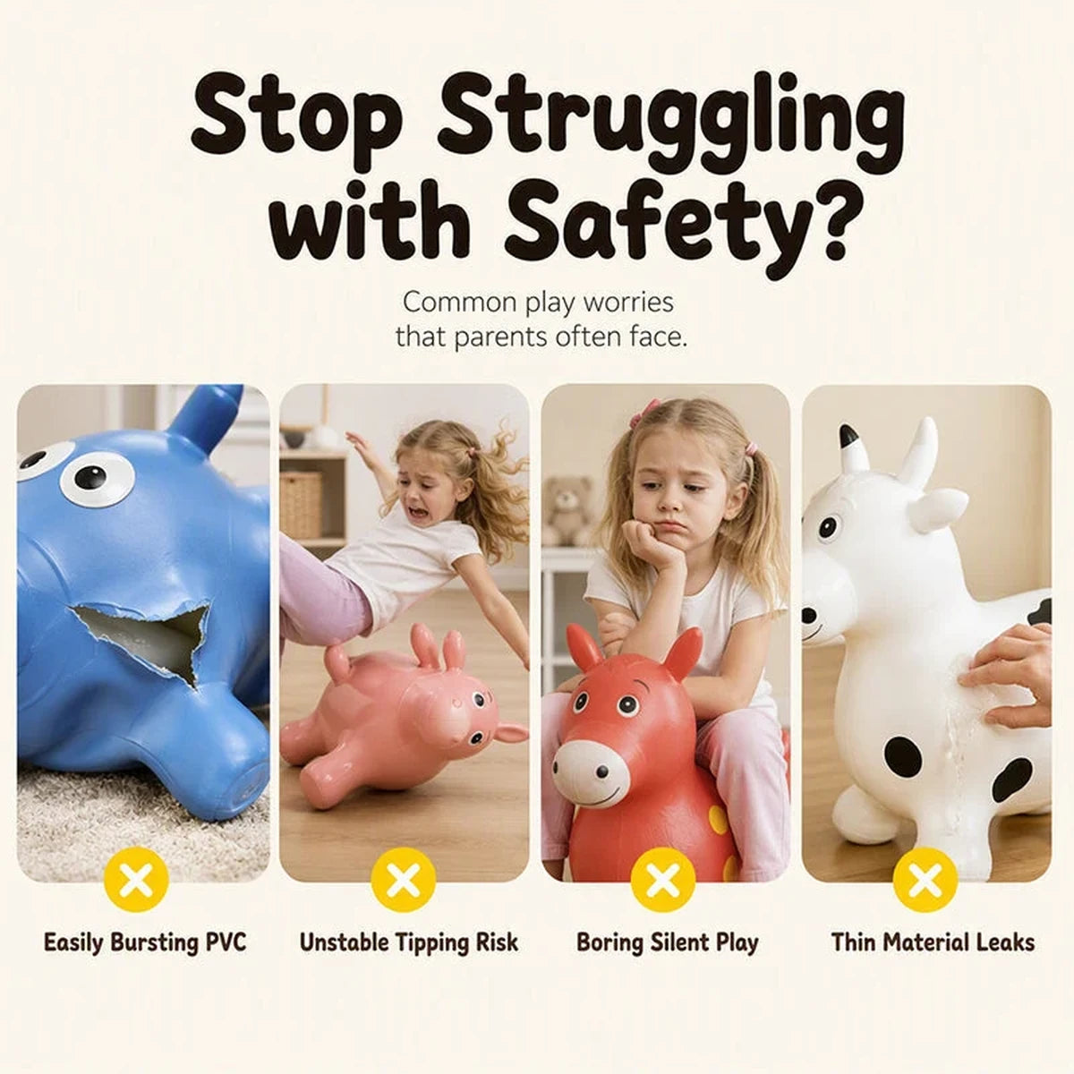 Common safety concerns with kids jumpers
