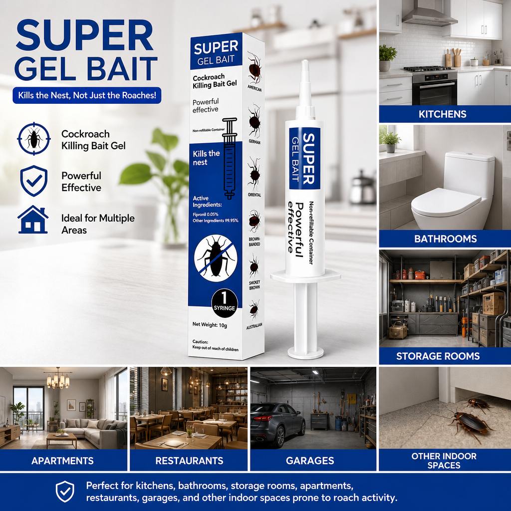 💥New Upgraded Formul💥Pest Small Cockroach Killer Gel