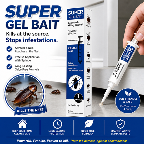 💥New Upgraded Formul💥Pest Small Cockroach Killer Gel