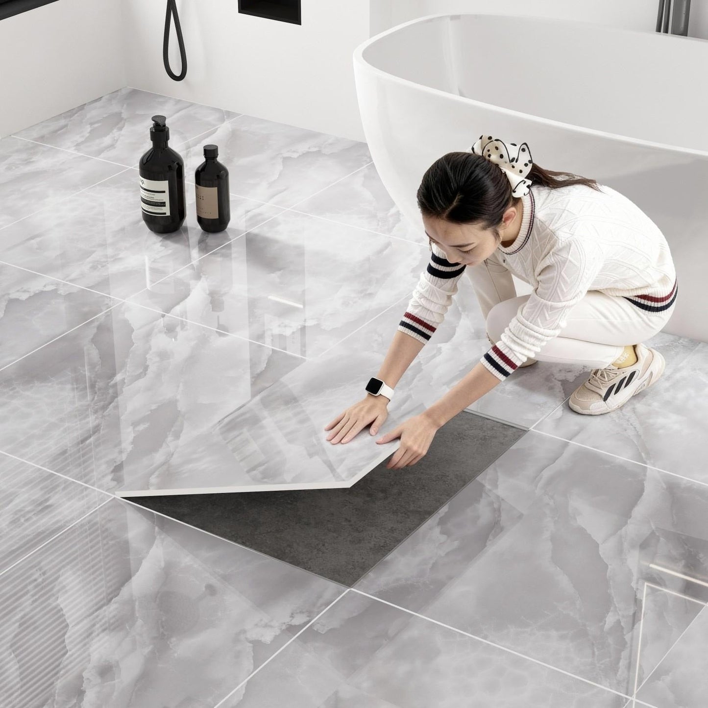 💥🏠 LIMITED TIME 50% OFF! ⚡20pcs Thick Foam Self-Adhesive Wall Tiles