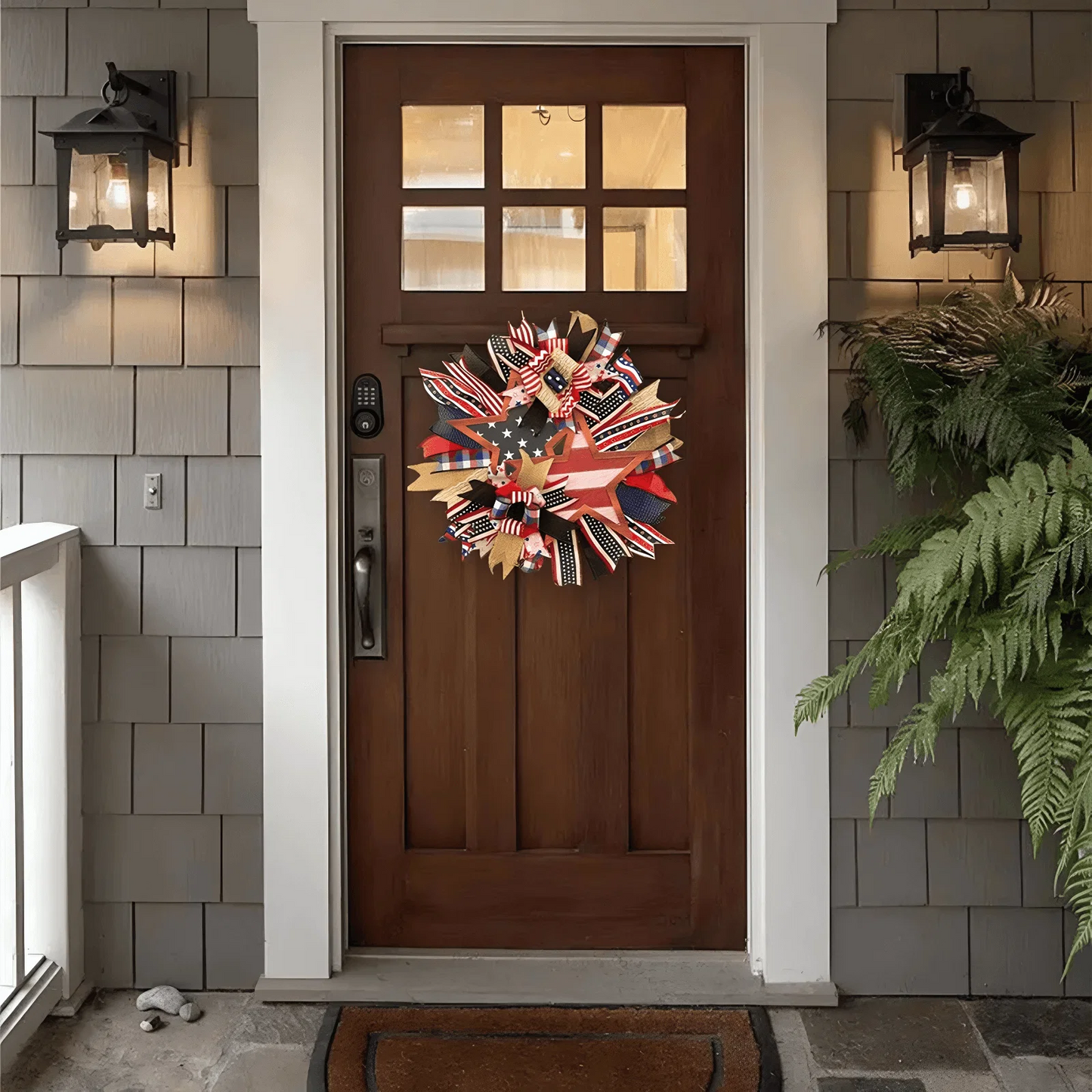 🌸Flash Sale-60% Off🔥Honor the Journey: The Hand-Crafted 250th Anniversary Tribute Wreath