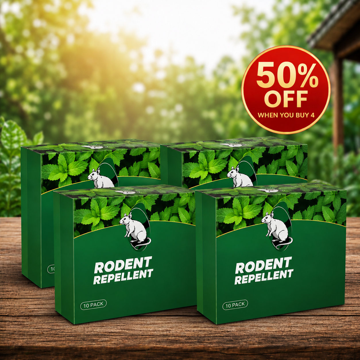 🐭 Natural Essential Oils Pest Repellent Tablets🌿