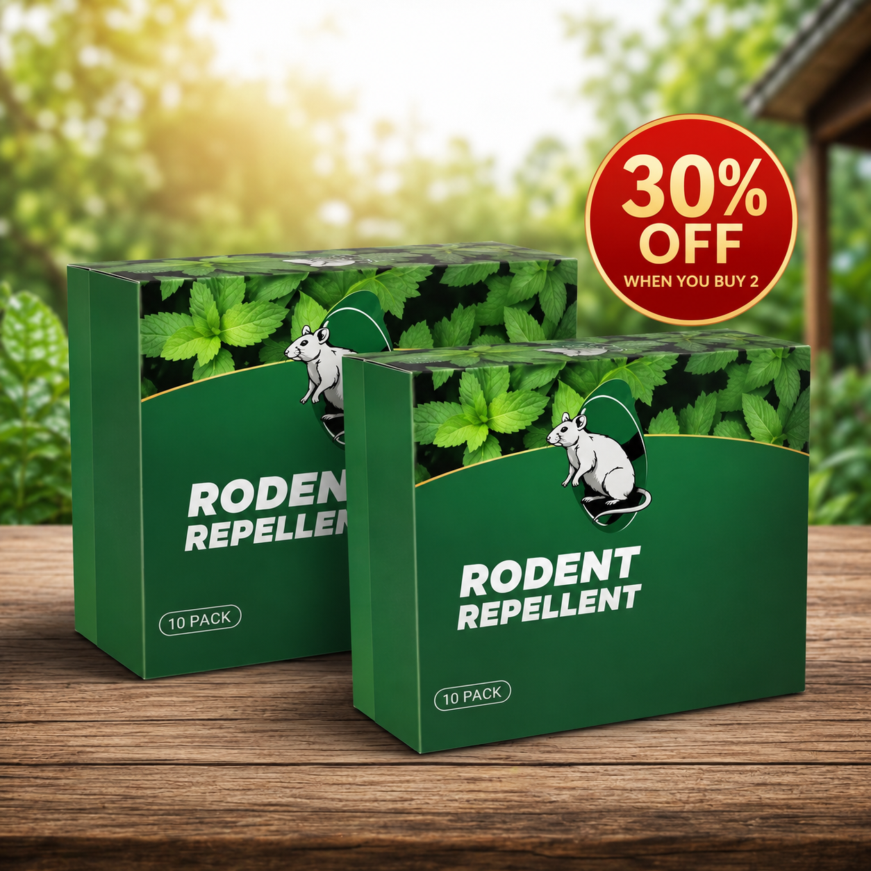 🐭 Natural Essential Oils Pest Repellent Tablets🌿