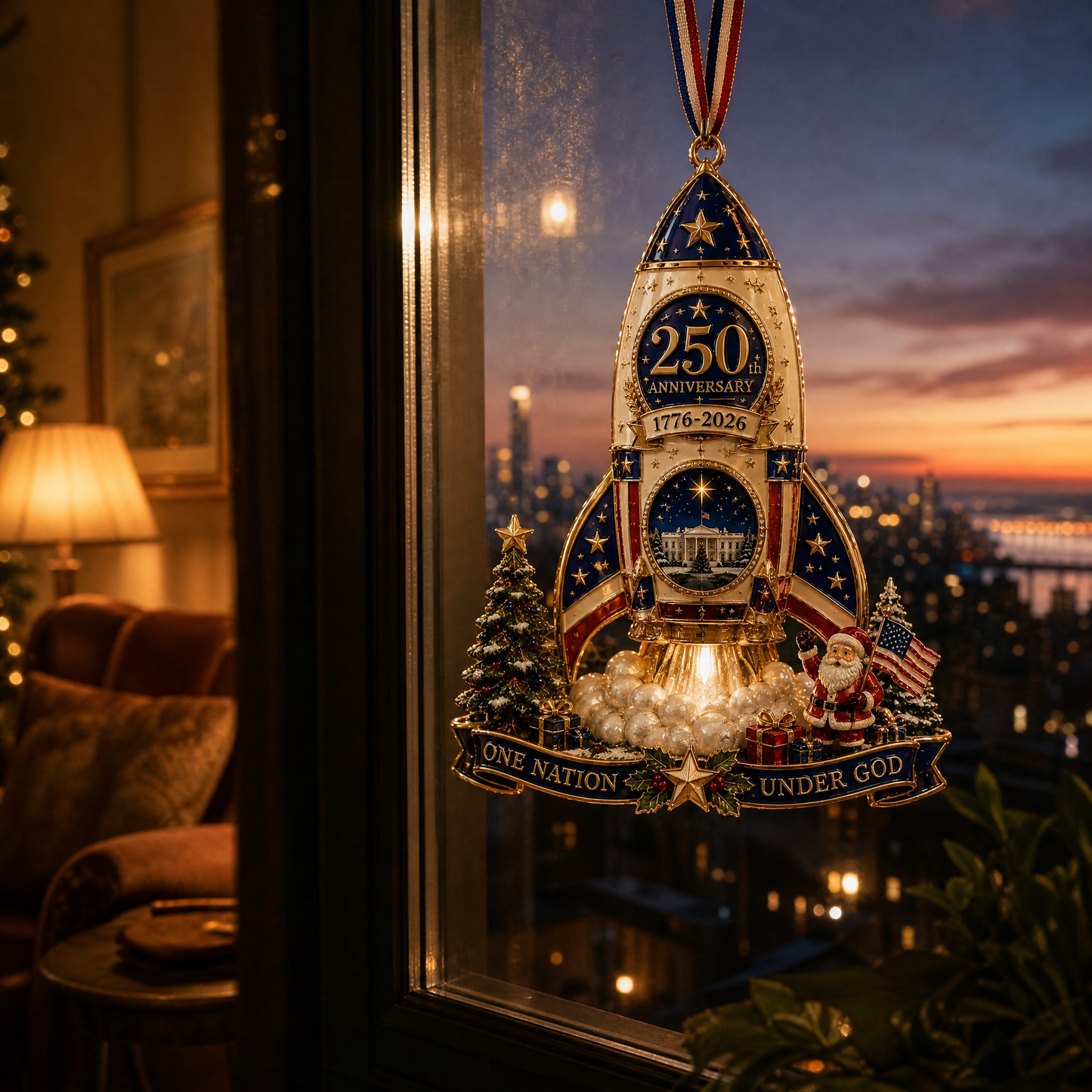 US Official 250th Anniversary & Christmas Limited Edition Commemorative