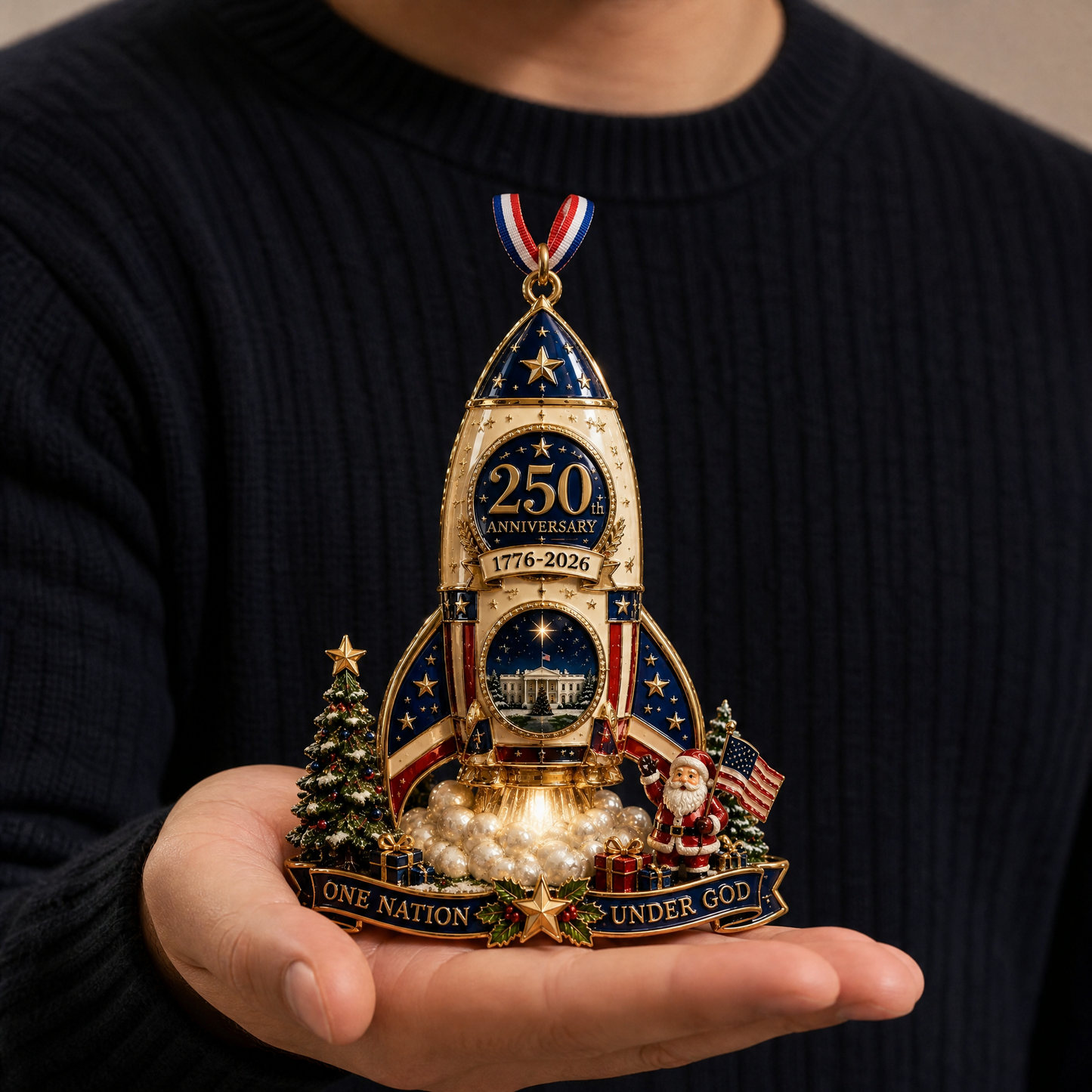 US Official 250th Anniversary & Christmas Limited Edition Commemorative