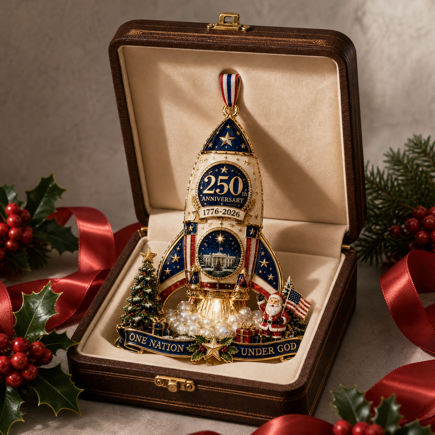 US Official 250th Anniversary & Christmas Limited Edition Commemorative