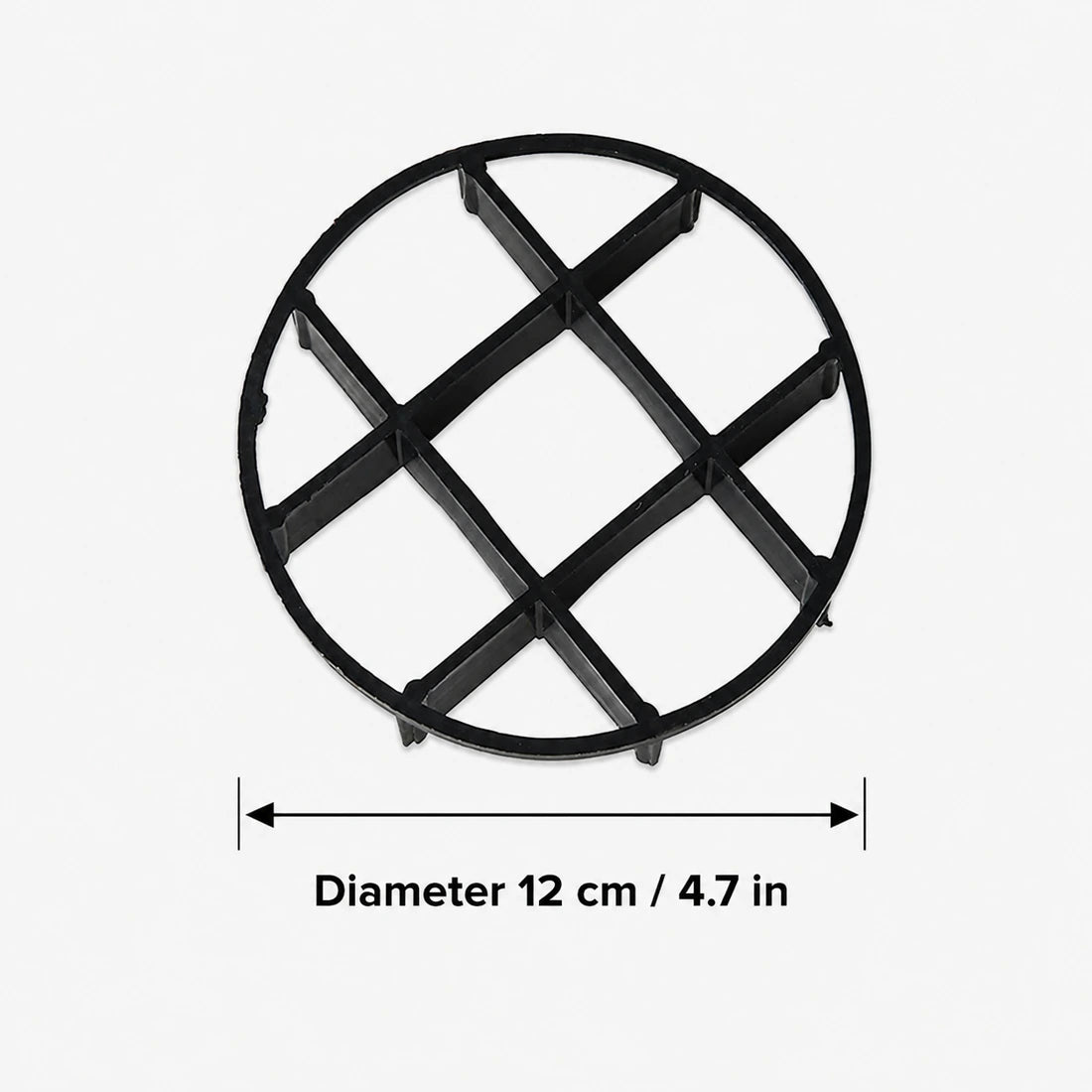 12cm diameter root-saving pot riser
