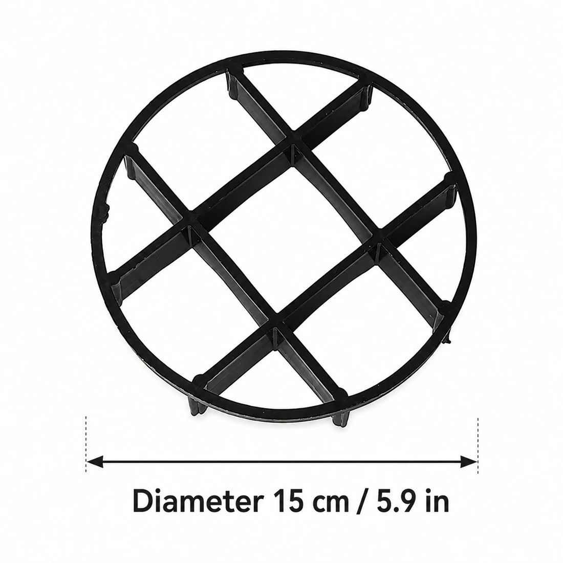 15cm diameter root-saving pot riser
