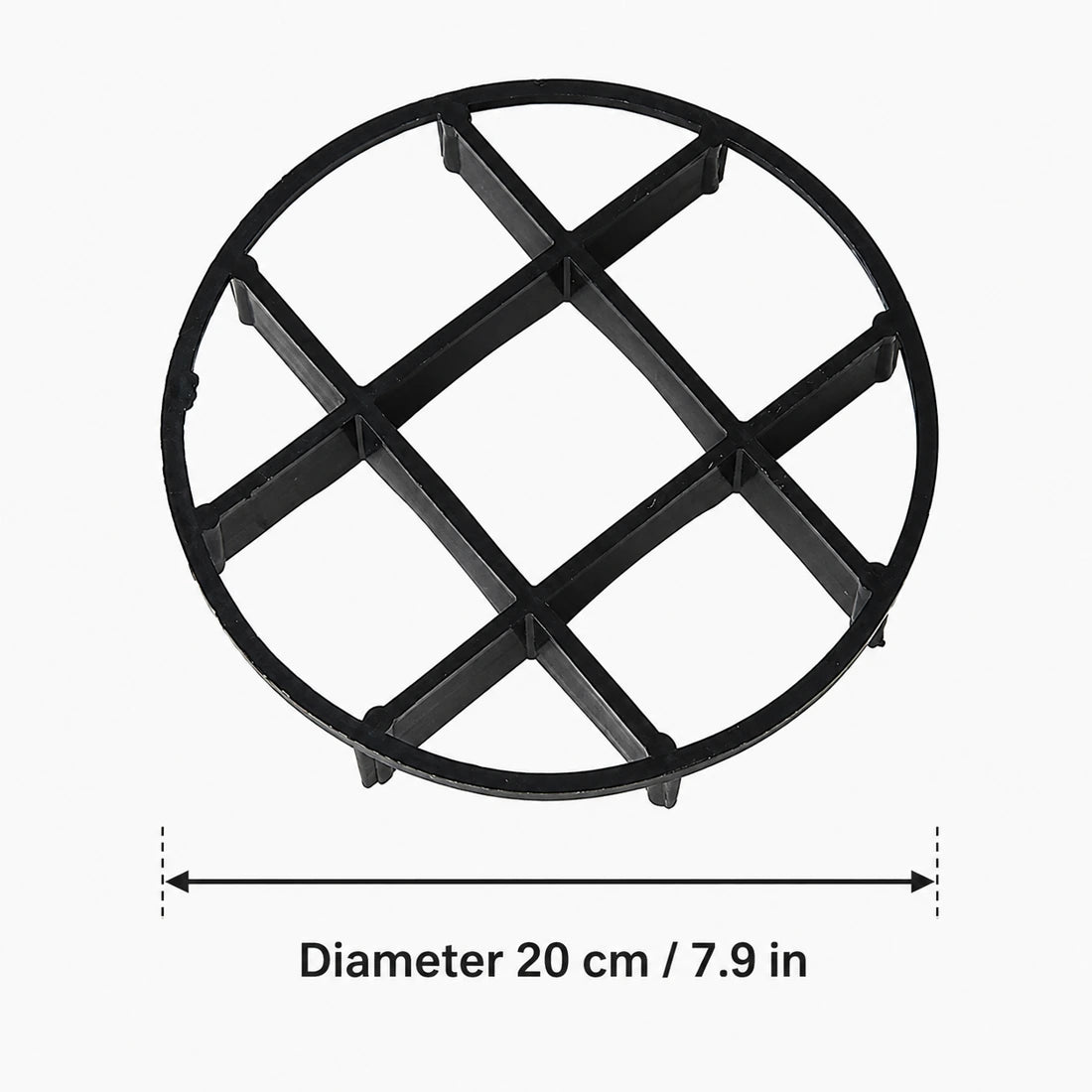 20cm diameter root-saving pot riser