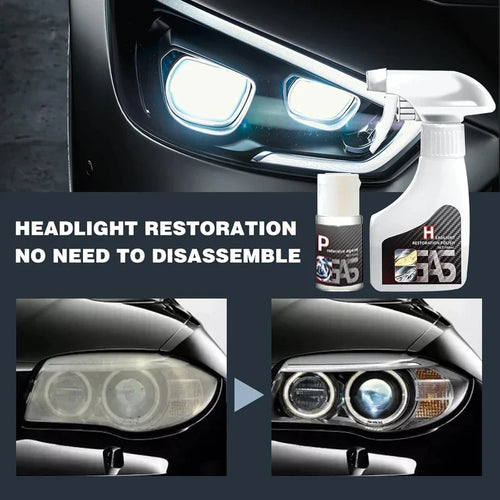 🔥👍 Limited Stock 70% OFF - 🚘✨ Restore Your Headlights with Ease—Advanced Renewal Spray