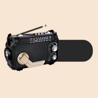 📢📢70% OFF !!!📻🔦 Emergency Hand-Crank Radio & Flashlight – Portable Multi-Function Backup for Home, Camping & Outdoors