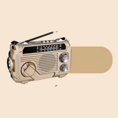 📢📢70% OFF !!!📻🔦 Emergency Hand-Crank Radio & Flashlight – Portable Multi-Function Backup for Home, Camping & Outdoors