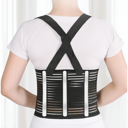 🧍✨ PostureLift™ Breathable Back & Waist Support – Everyday Posture Support with Tummy Shaping