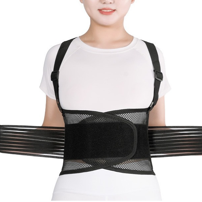 🧍✨ PostureLift™ Breathable Back & Waist Support – Everyday Posture Support with Tummy Shaping