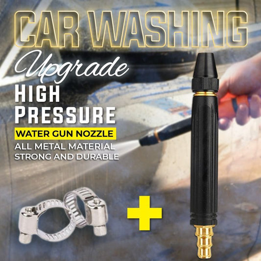 🚗 HOT SALE 50% OFF – High-Pressure Car Washing Nozzle: Wash at Home, Save Big! 🔥💦