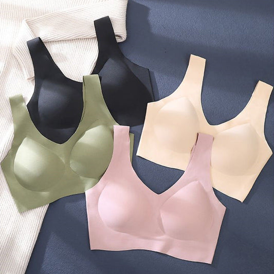 Seamless, Comfortable One-Piece Push-Up Bra