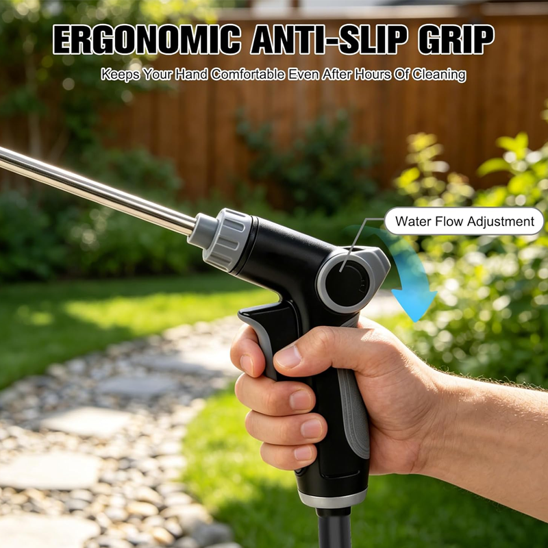 🏡✨Multi-Function High-Pressure Hose Nozzle Sprayer 🌊 | Heavy-Duty Water Gun with Adjustable Spray Patterns for Car Wash & Garden 💦