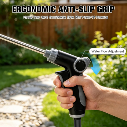 🏡✨Multi-Function High-Pressure Hose Nozzle Sprayer 🌊 | Heavy-Duty Water Gun with Adjustable Spray Patterns for Car Wash & Garden 💦
