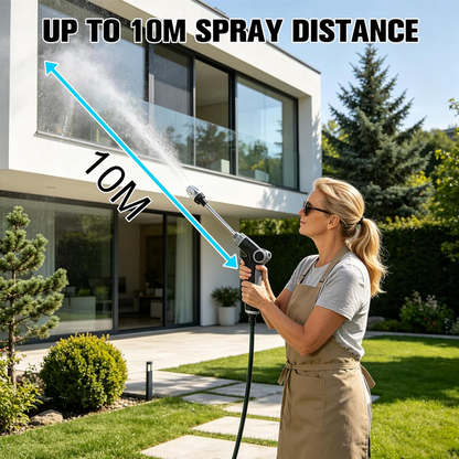 🏡✨Multi-Function High-Pressure Hose Nozzle Sprayer 🌊 | Heavy-Duty Water Gun with Adjustable Spray Patterns for Car Wash & Garden 💦