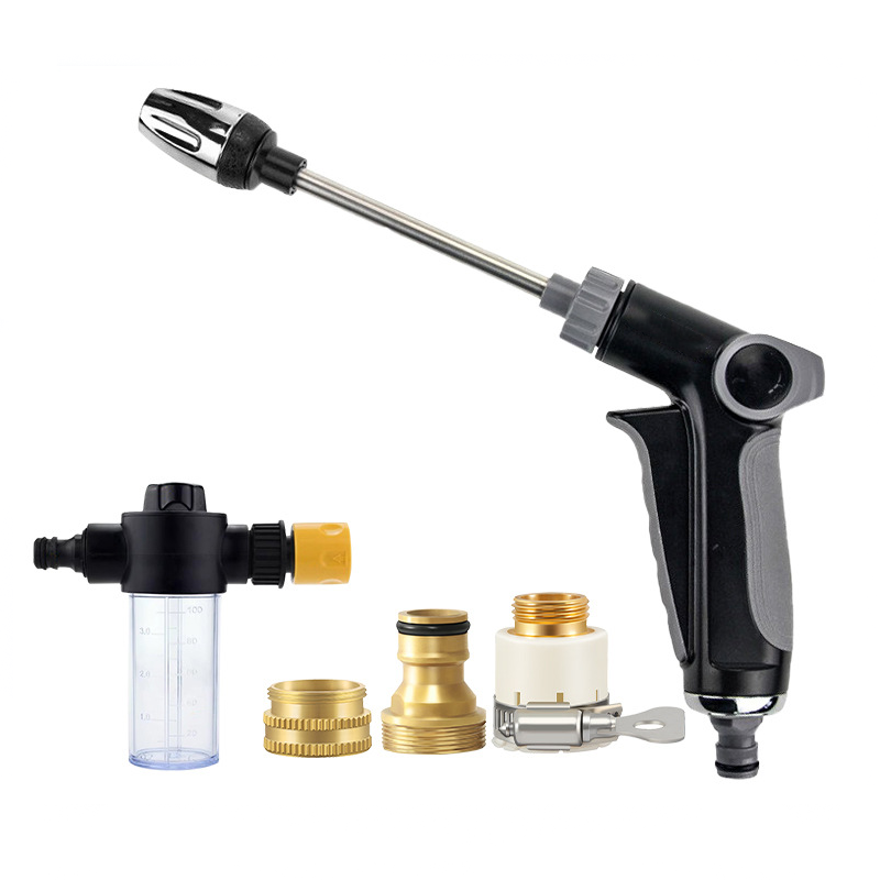 🏡✨Multi-Function High-Pressure Hose Nozzle Sprayer 🌊 | Heavy-Duty Water Gun with Adjustable Spray Patterns for Car Wash & Garden 💦