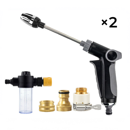 🏡✨Multi-Function High-Pressure Hose Nozzle Sprayer 🌊 | Heavy-Duty Water Gun with Adjustable Spray Patterns for Car Wash & Garden 💦