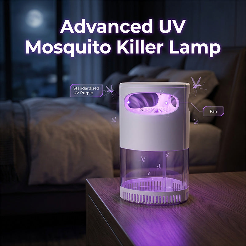 🦟Best-Selling UV Mosquito Killer Lamp – Silent, USB-Powered, Chemical-Free,50K+ sold! 🔇🌙