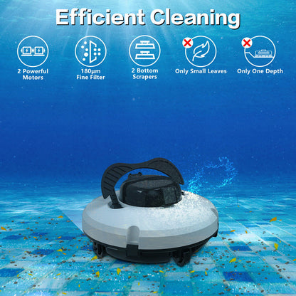 🤖 Hot Sale ＆ 50％ Off 🔥🤖💦 Cordless Robotic Pool Cleaner – One-Touch Cleaning for a Crystal-Clear Pool