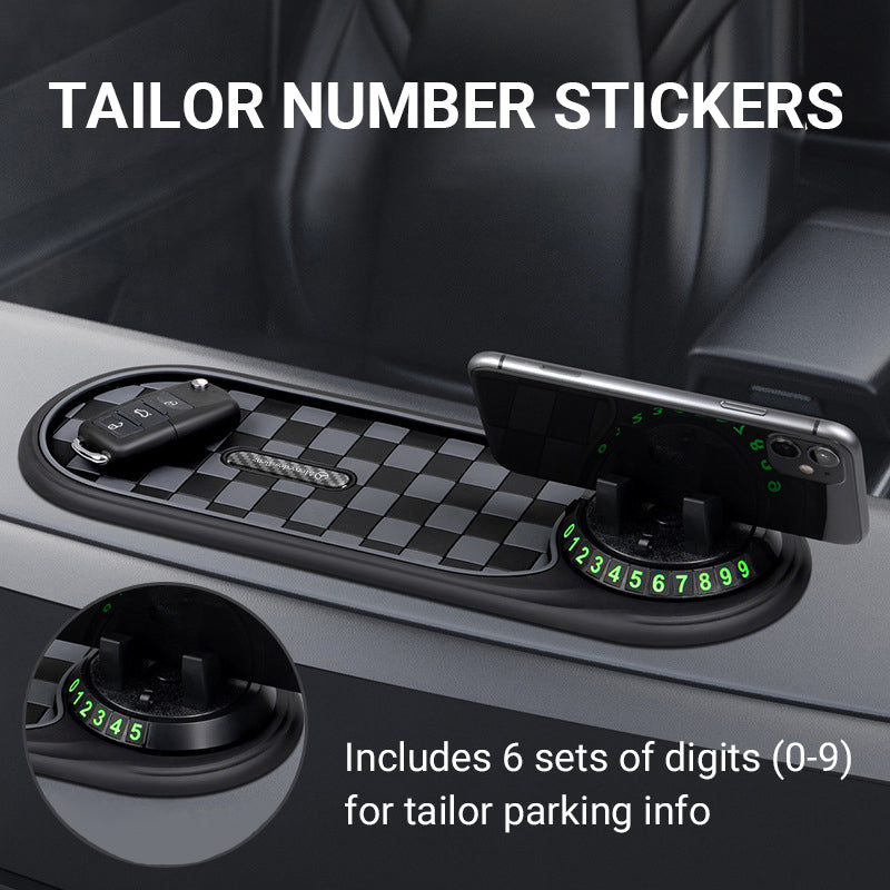 🚗📱 DashGrip™ 2-in-1 Anti-Slip Dashboard Organizer & Phone Holder – Keep Your Essentials Secure