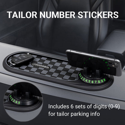 🚗📱 DashGrip™ 2-in-1 Anti-Slip Dashboard Organizer & Phone Holder – Keep Your Essentials Secure