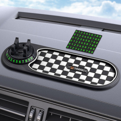 🚗📱 DashGrip™ 2-in-1 Anti-Slip Dashboard Organizer & Phone Holder – Keep Your Essentials Secure