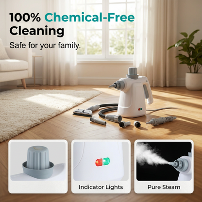 🔥💨 1000W High-Pressure Steam Cleaner – Deep Clean Your Entire Home Without Chemicals