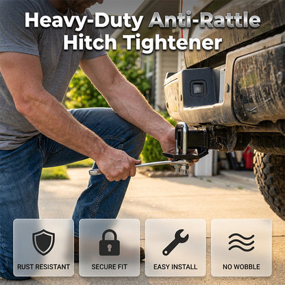 🚚🔒 Heavy-Duty Anti-Rattle Hitch Tightener – Tow With Confidence