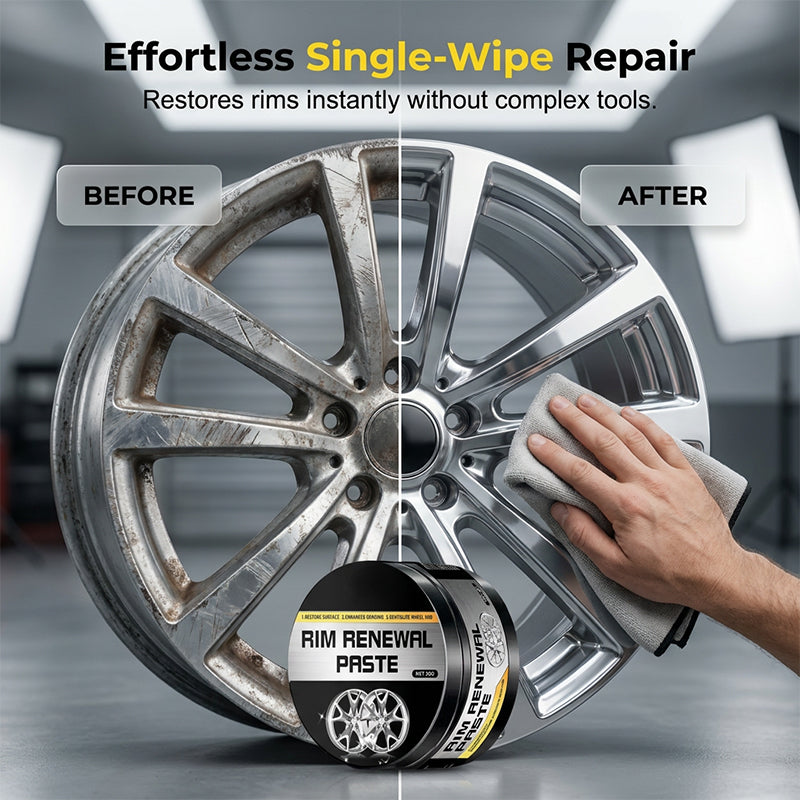🚗💎 All-in-One Wheel Care & Restoration Paste – Bring Back a Like-New Finish in Minutes