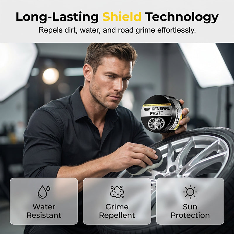 🚗💎 All-in-One Wheel Care & Restoration Paste – Bring Back a Like-New Finish in Minutes