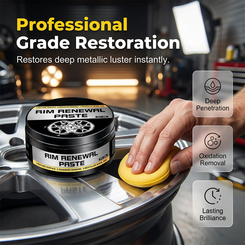 🚗💎 All-in-One Wheel Care & Restoration Paste – Bring Back a Like-New Finish in Minutes
