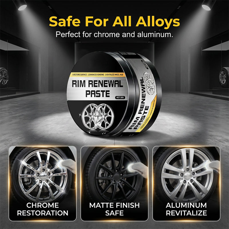 🚗💎 All-in-One Wheel Care & Restoration Paste – Bring Back a Like-New Finish in Minutes