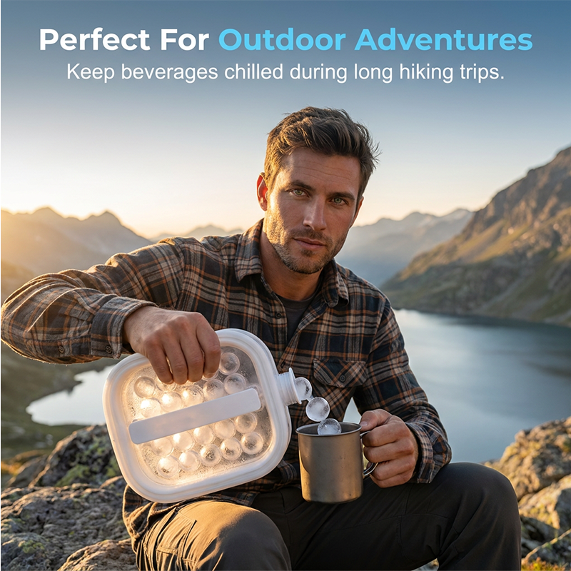 🧊Portable Silicone Ice Ball Maker Kettle 🍹